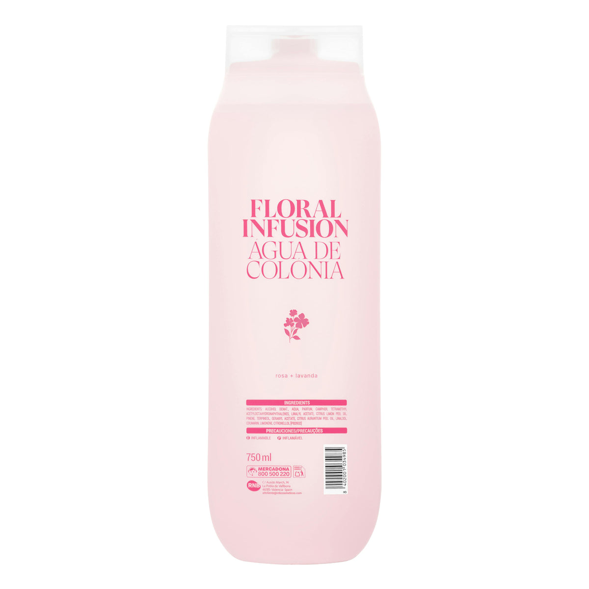 Agua de colonia Deliplus Floral Infusion