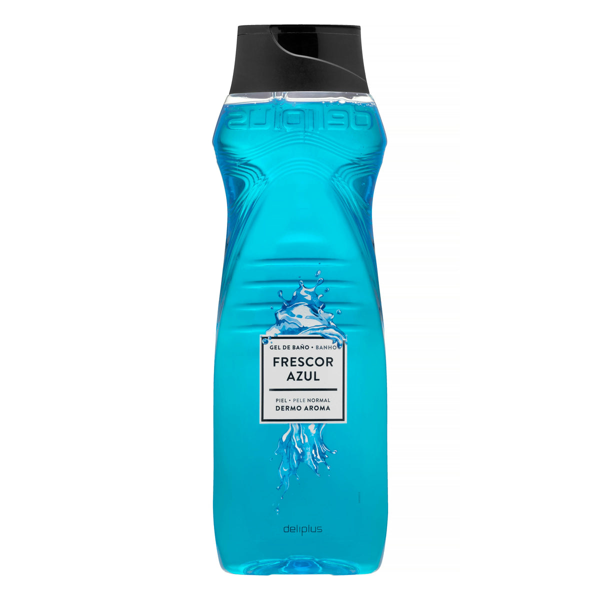 Gel de baño frescor azul Deliplus piel normal