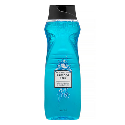 Gel de baño frescor azul Deliplus piel normal