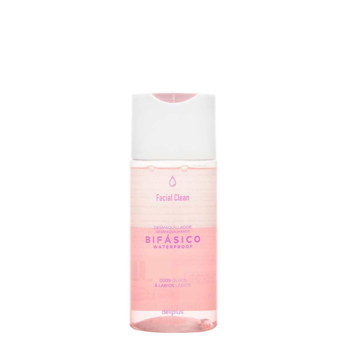 Desmaquillador de ojos y labios bifásico Waterproof Facial Clean