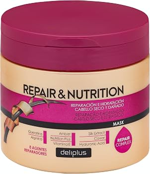 Máscara Repair & Nutrition Deliplus cabelo seco e danificado