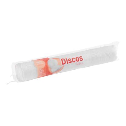 Discos desmaquilhantes Deliplus redondos 100% algodão