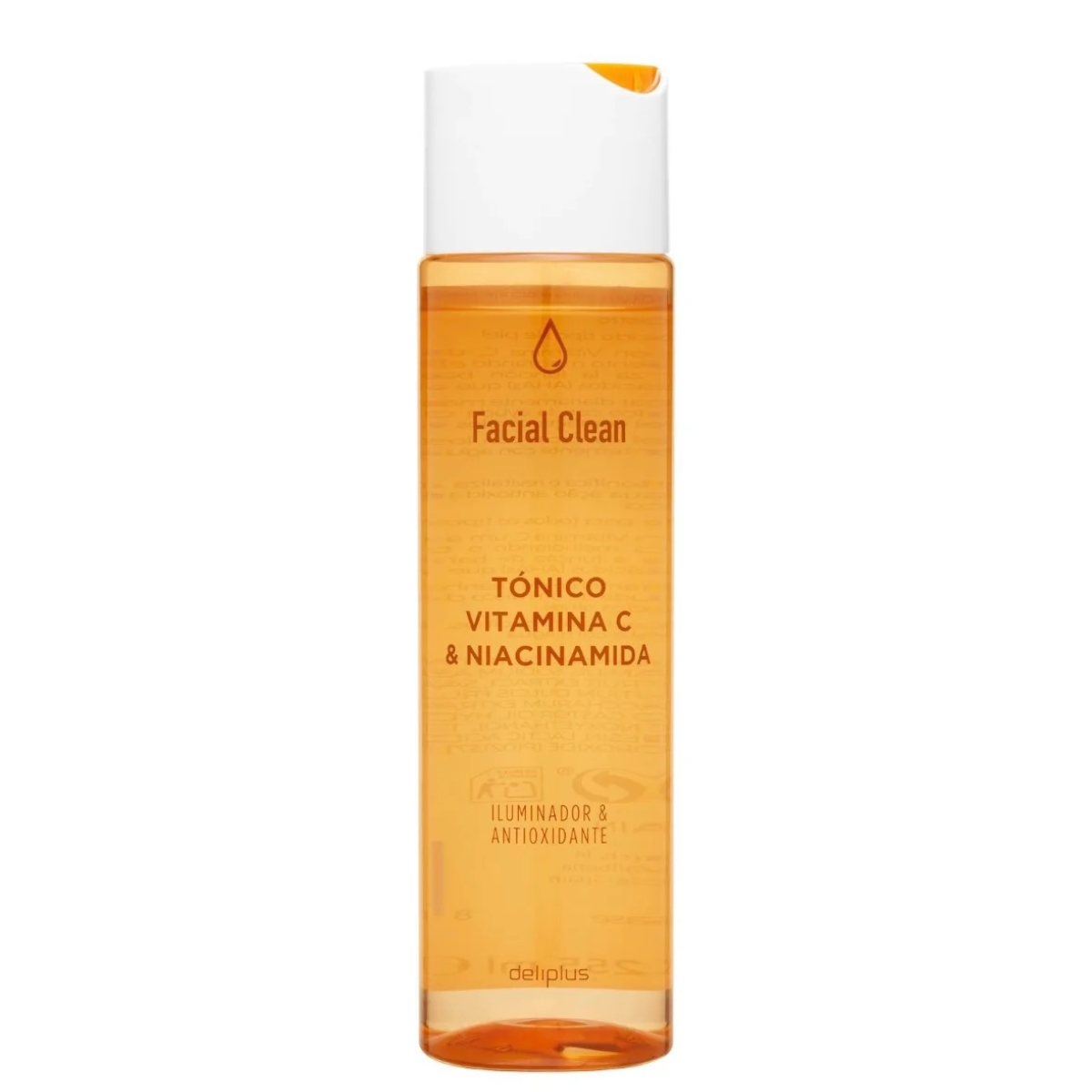 Tónico facial vitamina C e niacinamida Facial Clean iluminador e antioxidante