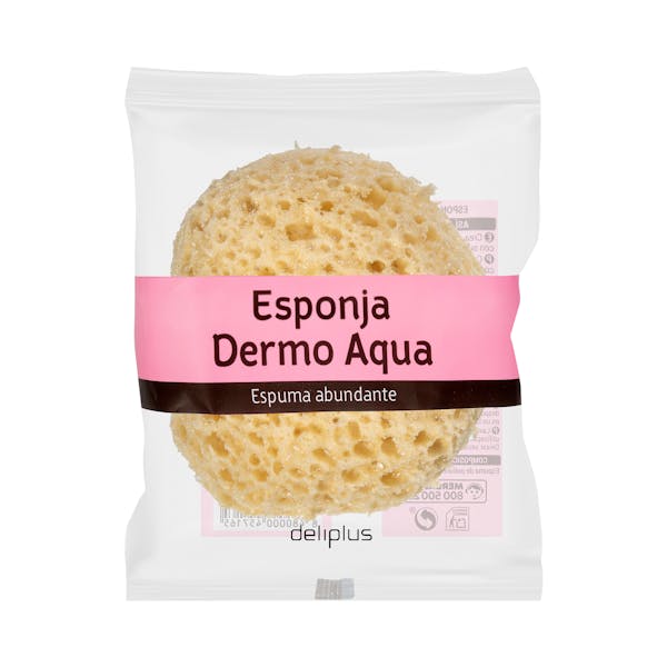 Esponja de banho dermo agua Deliplus