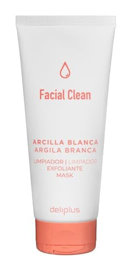 Esfoliante Facial Arcilla Blanca Clean Deliplus