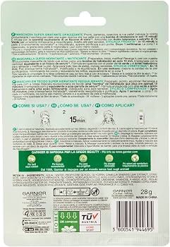 Garnier SkinActive Hydra Bomb Máscara de Tecido