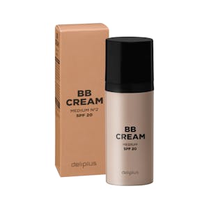 Hidratante facial BB cream Deliplus 02 médio FPS 20
