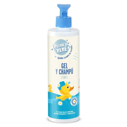 Gel-champô de banho 2 em 1 dermoprotetor Deliplus para corpo e cabelo