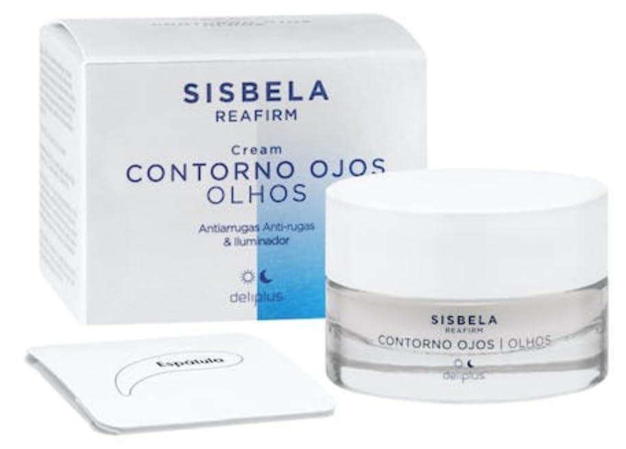 Contorno de olhos anti-rugas e iluminador com silicio Sisbela Reafirm Deliplus