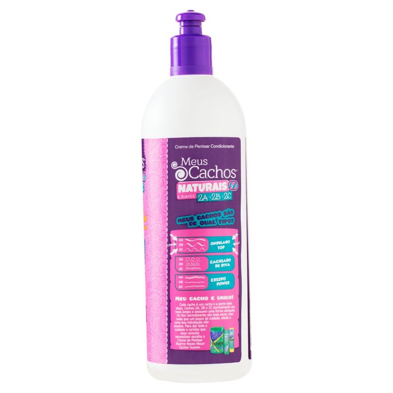 Novex Meus Cachos Naturais e Suaves Creme de Pentear 500 ml