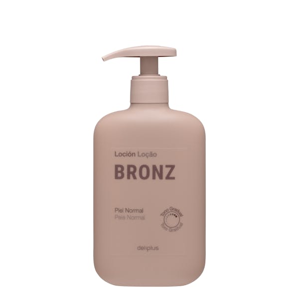 Loção corporal Bronz efeito bronzeado Deliplus