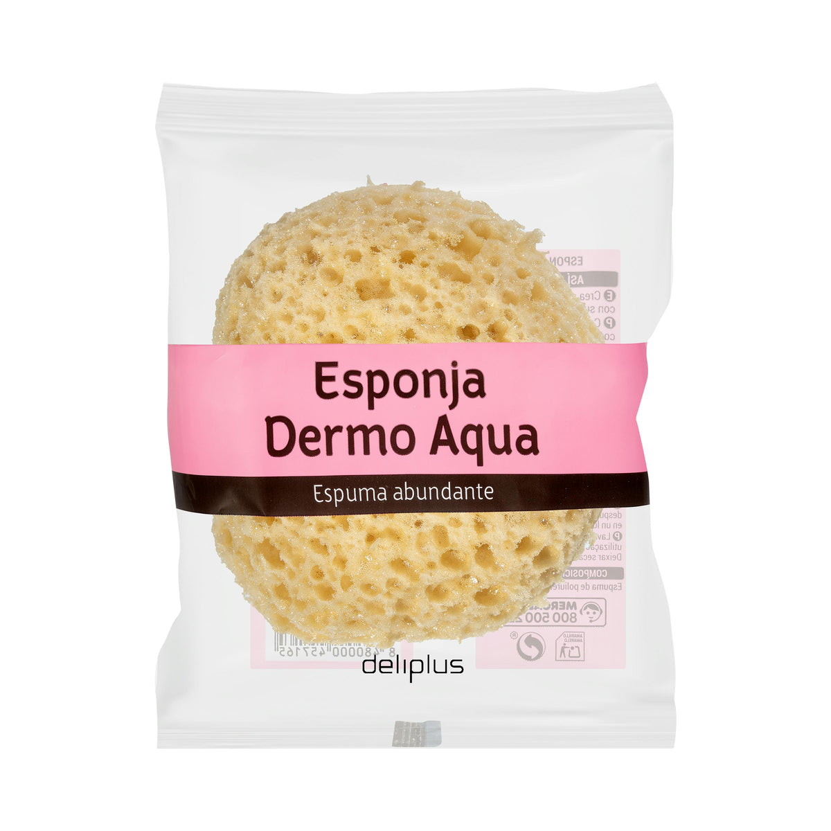 Esponja de baño dermo agua Deliplus