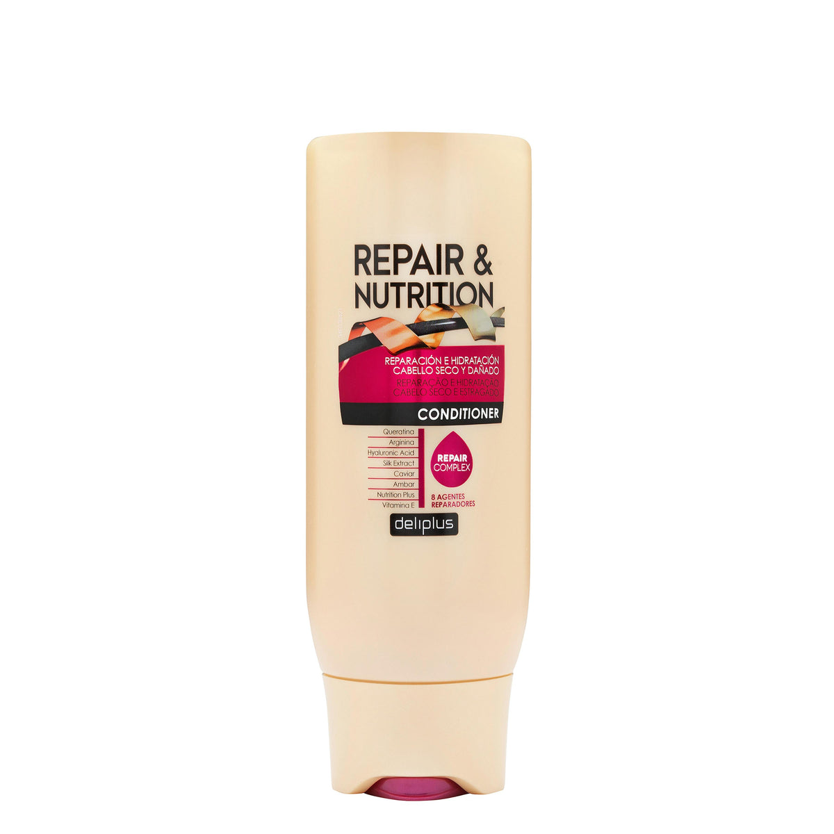 Acondicionador Repair & Nutrition Deliplus cabello seco y dañado