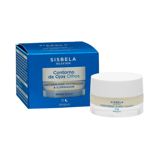 Contorno de ojos Antiarrugas e Iluminador con silicio Sisbela Reafirm Deliplus