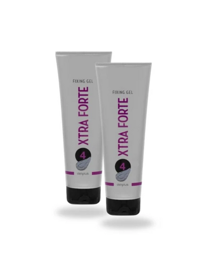 Gel fixador para cabelo Xtra Forte Deliplus fixação 4