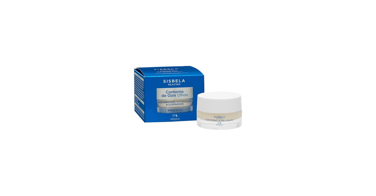 Contorno de olhos anti-rugas e iluminador com silicio Sisbela Reafirm Deliplus
