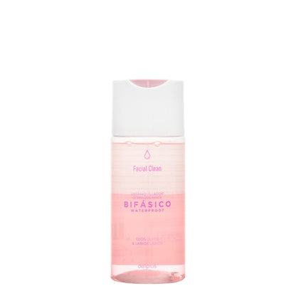Desmaquilhante de olhos e lábios bifásico Waterproof Facial Clean