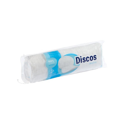 Discos desmaquilhantes Deliplus ovais algodón 100%