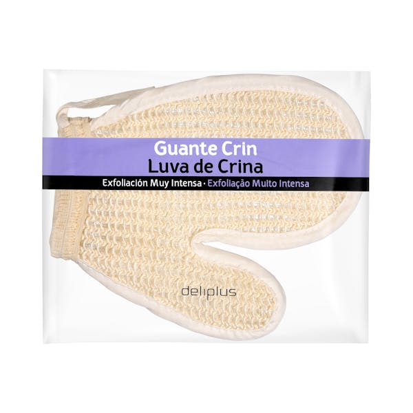 Luva de crina esfoliante Deliplus