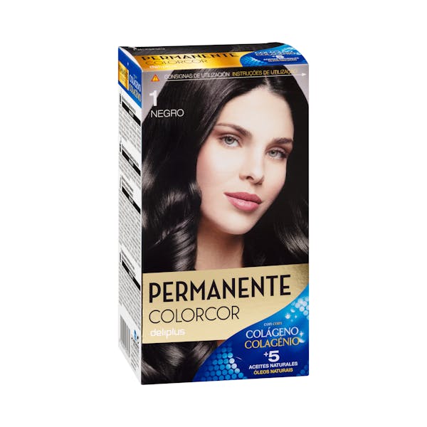 Coloração permanente 1 negro Colorcor